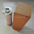 Industrial hydraulic oil filter cartridge for hydraulic system